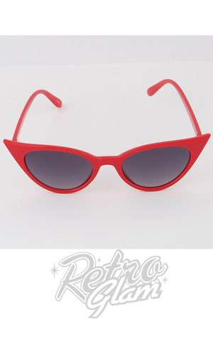 Cat Eye Round Sunglasses red Cat Eye Round Sunglasses red