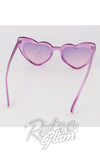 Oversized Heart Cat Eye Sunglasses lavendar Oversized Heart Cat Eye Sunglasses lavendar
