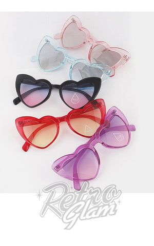 Oversized Heart Cat Eye Sunglasses Oversized Heart Cat Eye Sunglasses