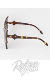 Polarized Bat Wing Round Sunglasses tortoise Polarized Bat Wing Round Sunglasses tortoise