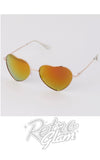 Polarized Heart Sunglasses orange Polarized Heart Sunglasses orange