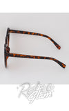 Retro Heart Sunglasses tortoise Retro Heart Sunglasses tortoise