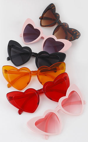 Retro Heart Sunglasses Retro Heart Sunglasses
