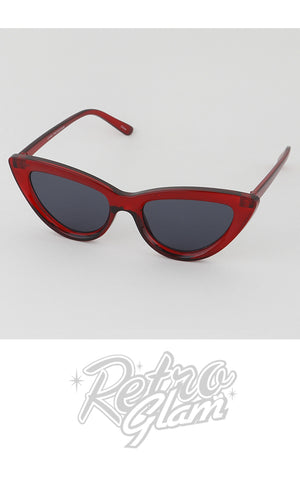 Sharp Cateye Sunglasses red Sharp Cateye Sunglasses red