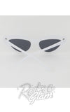 Sharp Cateye Sunglasses white Sharp Cateye Sunglasses white