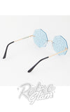 Bright Spider Web Sunglasses light blue Bright Spider Web Sunglasses light blue