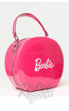 Unique Vintage X Barbie Circle Bag in Pink side Unique Vintage X Barbie Circle Bag in Pink side