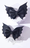 Unique Vintage Bat Bow Mini Hair Clips Set Unique Vintage Bat Bow Mini Hair Clips Set