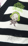 Beetlejuice Striped Cardigan Beetlejuice Striped Cardigan