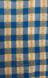 floral gingham fabric floral gingham fabric