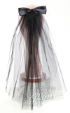 Unique Vintage Black Veil Bow Hair Clip Unique Vintage Black Veil Bow Hair Clip