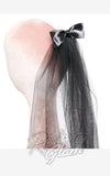 Black Veil Bow Hair Clip Black Veil Bow Hair Clip