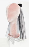 Unique Vintage Black Veil Bow Hair Clip halloween Unique Vintage Black Veil Bow Hair Clip halloween
