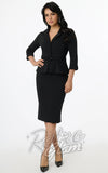 Unique Vintage Cooper Suit Dress in Black Unique Vintage Cooper Suit Dress in Black