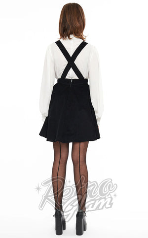 Unique Vintage Jack-O-Lantern Pinafore back Unique Vintage Jack-O-Lantern Pinafore back