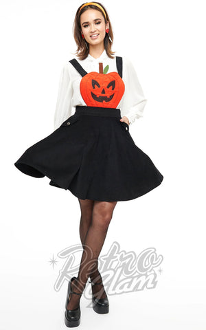 Unique Vintage Jack-O-Lantern Pinafore Unique Vintage Jack-O-Lantern Pinafore