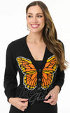 Smak Parlour Butterfly Cardigan in Black Smak Parlour Butterfly Cardigan in Black