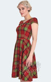 Voodoo Vixen holiday Plaid Dress Voodoo Vixen holiday Plaid Dress