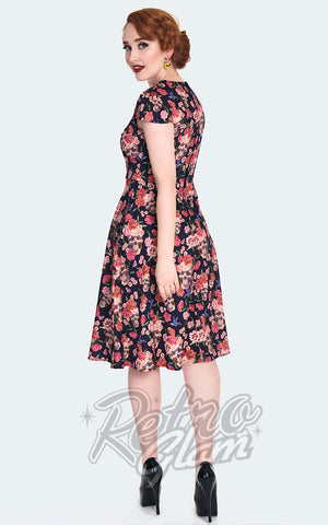 Voodoo Vixen Day Of The Dead Dress back Voodoo Vixen Day Of The Dead Dress back