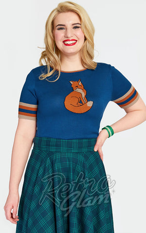 Voodoo Vixen Foxy Knit Pullover Top Voodoo Vixen Foxy Knit Pullover Top