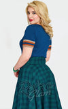 Voodoo Vixen Foxy Knit Pullover Top back Voodoo Vixen Foxy Knit Pullover Top back