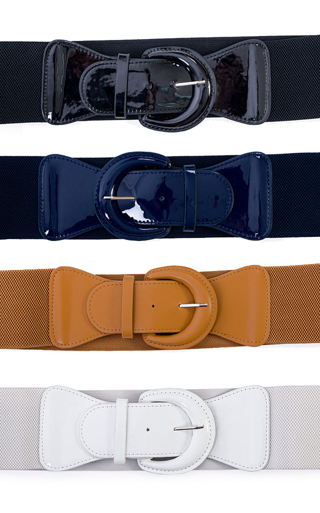 Banned Corinne Stretch Belt - Assorted Colours Banned Corinne Stretch Belt - Assorted Colours