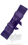 Banned vegan Play it Right stretch Belt in Aubergine Banned vegan Play it Right stretch Belt in Aubergine