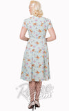 Banned Whimsical Dress in Mint and white polka dot with fawn print back Banned Whimsical Dress in Mint and white polka dot with fawn print back