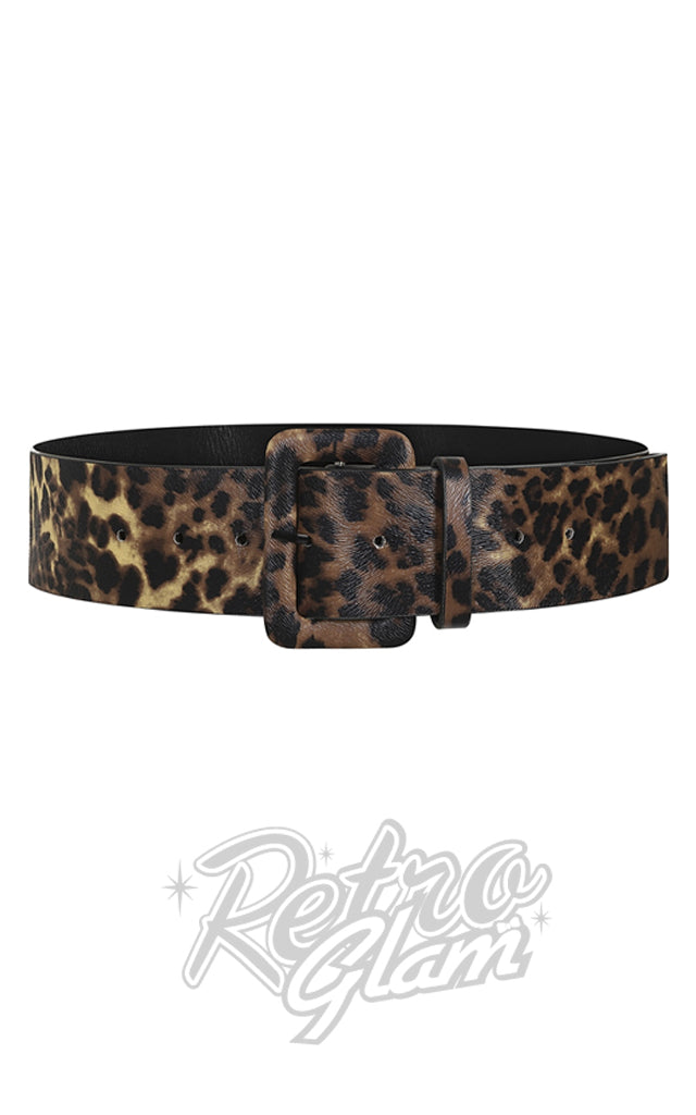 Collectif Doreen Leopard Belt Collectif Doreen Leopard Belt