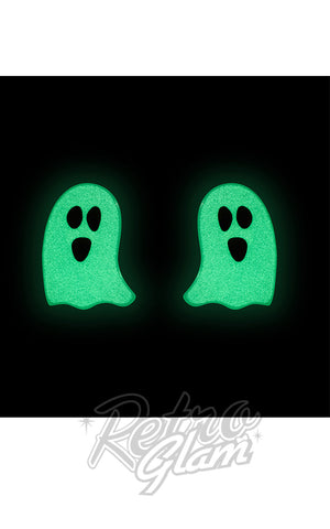 Erstwilder All Hallows' Eve Stud Earrings ghost