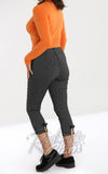 Hell Bunny Jack Capri Pants pinstripe back Hell Bunny Jack Capri Pants pinstripe back