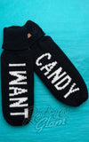 Message Mittens - Pick from currently available styles Message Mittens - Pick from currently available styles