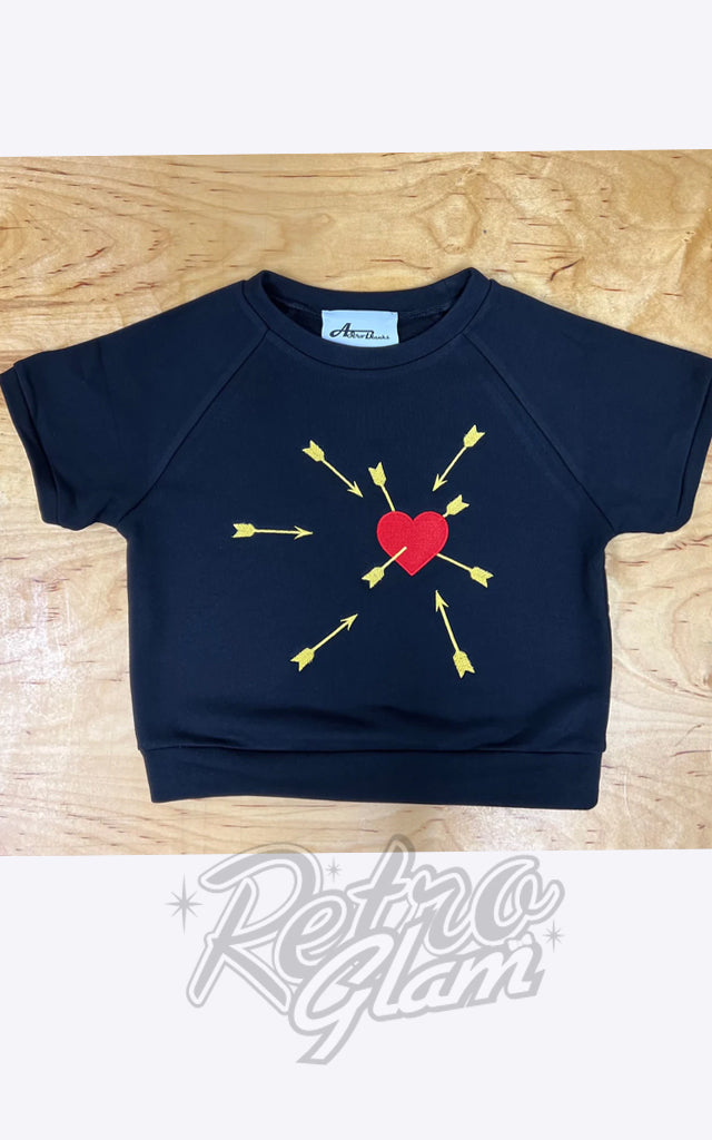 Astro Bettie Carefree Raglan Pullover Top in Black - XL left only Astro Bettie Carefree Raglan Pullover Top in Black - XL left only