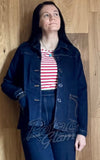 Astro Bettie Midge Button Down Jean Jacket Astro Bettie Midge Button Down Jean Jacket