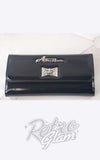 Astro Bettie Tri Fold Wallet in Matte Black Astro Bettie Tri Fold Wallet in Matte Black