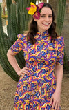 Audrey K Kate Kaleidoscope Dress 60s Audrey K Kate Kaleidoscope Dress 60s