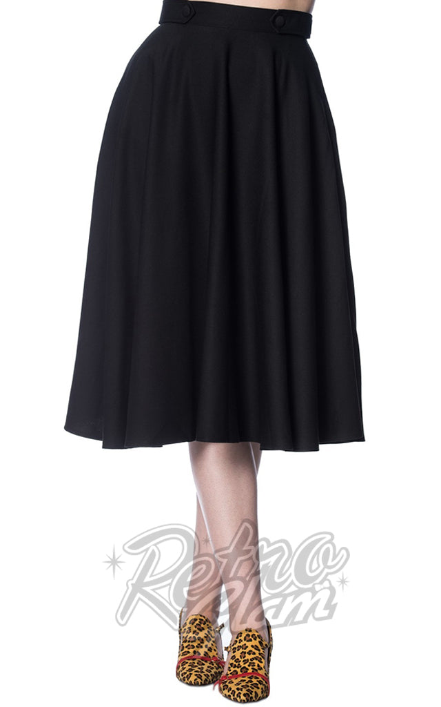 Banned Di Di Swing Skirt in Black Banned Di Di Swing Skirt in Black