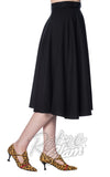 Banned Di Di Swing Skirt in Black side Banned Di Di Swing Skirt in Black side