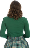 Banned Dream Big Jersey Top in Green back Banned Dream Big Jersey Top in Green back