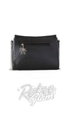 Banned Mabris Embossed Spiderweb Shoulder Bag back Banned Mabris Embossed Spiderweb Shoulder Bag back