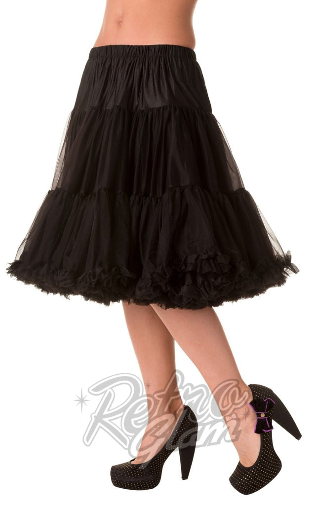 Banned Starlite Petticoat (Crinoline) in Black Banned Starlite Petticoat (Crinoline) in Black