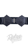 Banned Tabitha Bat Stretch Belt in Black-2 Banned Tabitha Bat Stretch Belt in Black-2
