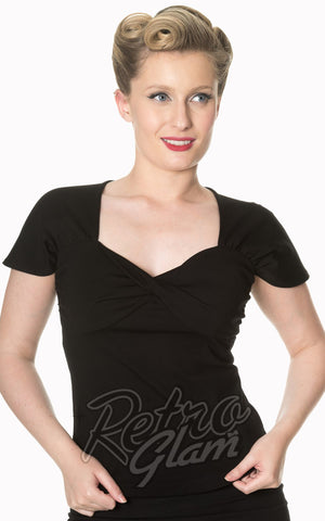 Banned She Who Dares Top in Black Banned She Who Dares Top in Black