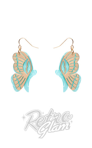 Erstwilder La Belle Epoque Butterfly Earrings