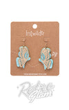 Erstwilder La Belle Epoque Butterfly Earrings mint Erstwilder La Belle Epoque Butterfly Earrings mint
