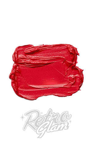 Besame Red Lipstick swatch Besame Red Lipstick swatch