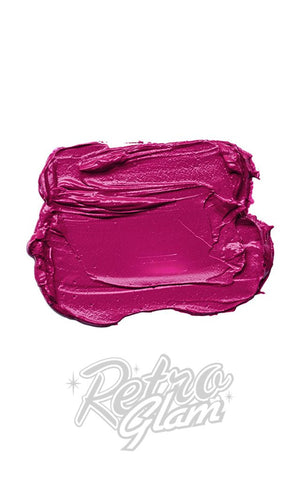 Besame Wild Orchid Lipstick swatch Besame Wild Orchid Lipstick swatch