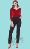 Bettie Page Monica Pants in Black Bettie Page Monica Pants in Black