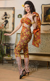 Capri pants tropical floral Capri pants tropical floral
