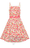 Collectif Morgana Grassland Florist Swing Dress detail Collectif Morgana Grassland Florist Swing Dress detail